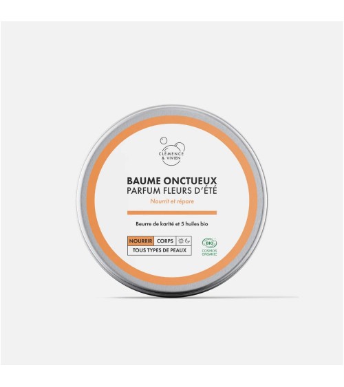 Balsamo untuoso - Profumo ai fiori d'estate Clémence et Vivien cosmetici naturali cosmeci svizzeri