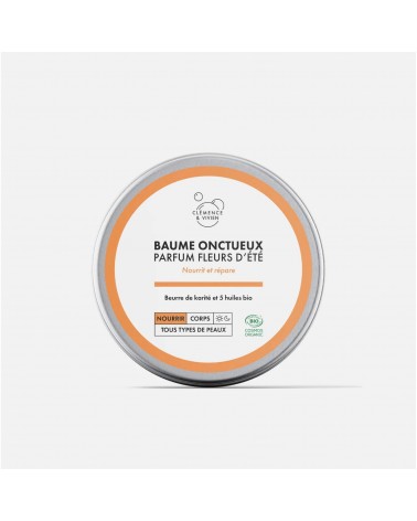 Creamy balm - Summer Flower fragrance Clémence et Vivien vegan cruelty free cosmetic compagnies
