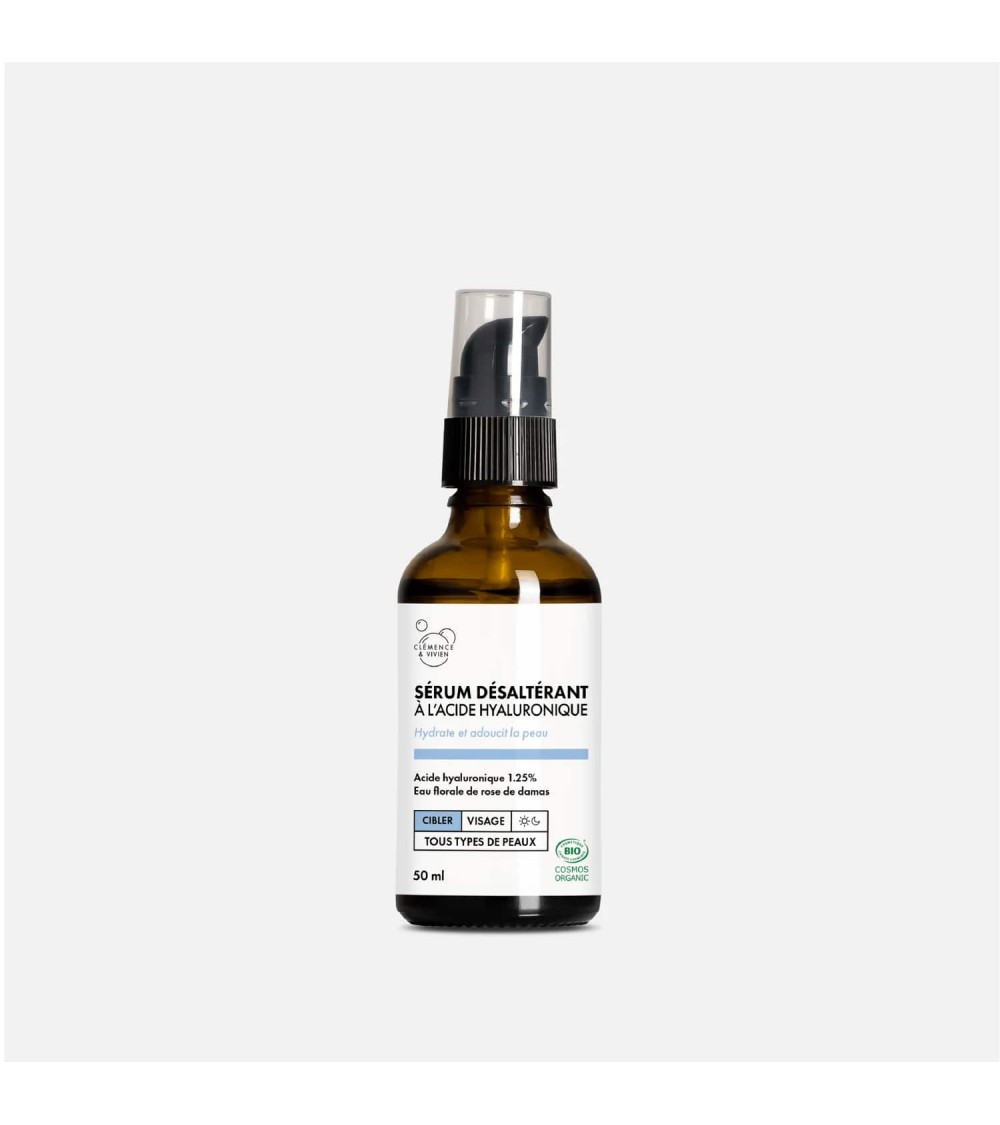 Quenching serum Clémence et Vivien vegan cruelty free cosmetic compagnies