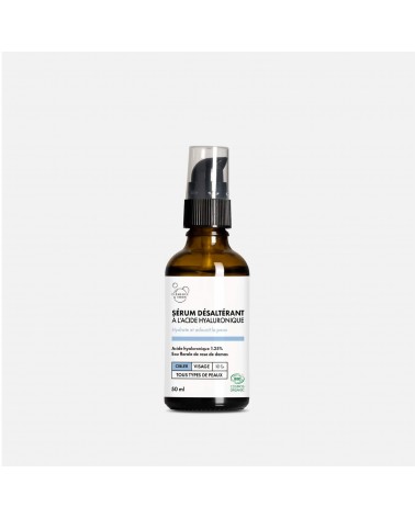 Quenching serum Clémence et Vivien vegan cruelty free cosmetic compagnies