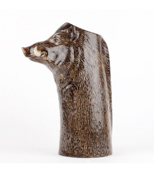 Wildschwein - Blumenvase, Grosse Vase Quail Ceramics naturkosmetik marken vegane kosmetik producte kaufen