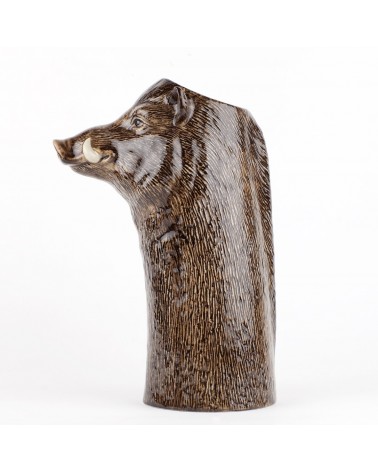 Wildschwein - Blumenvase, Grosse Vase Quail Ceramics naturkosmetik marken vegane kosmetik producte kaufen