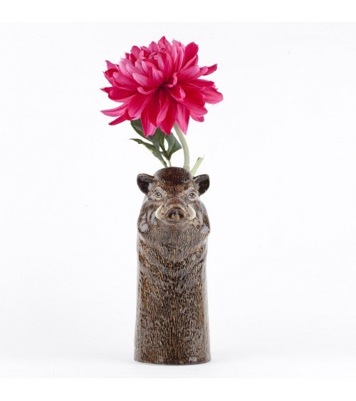 Wildschwein - Blumenvase, Grosse Vase Quail Ceramics naturkosmetik marken vegane kosmetik producte kaufen