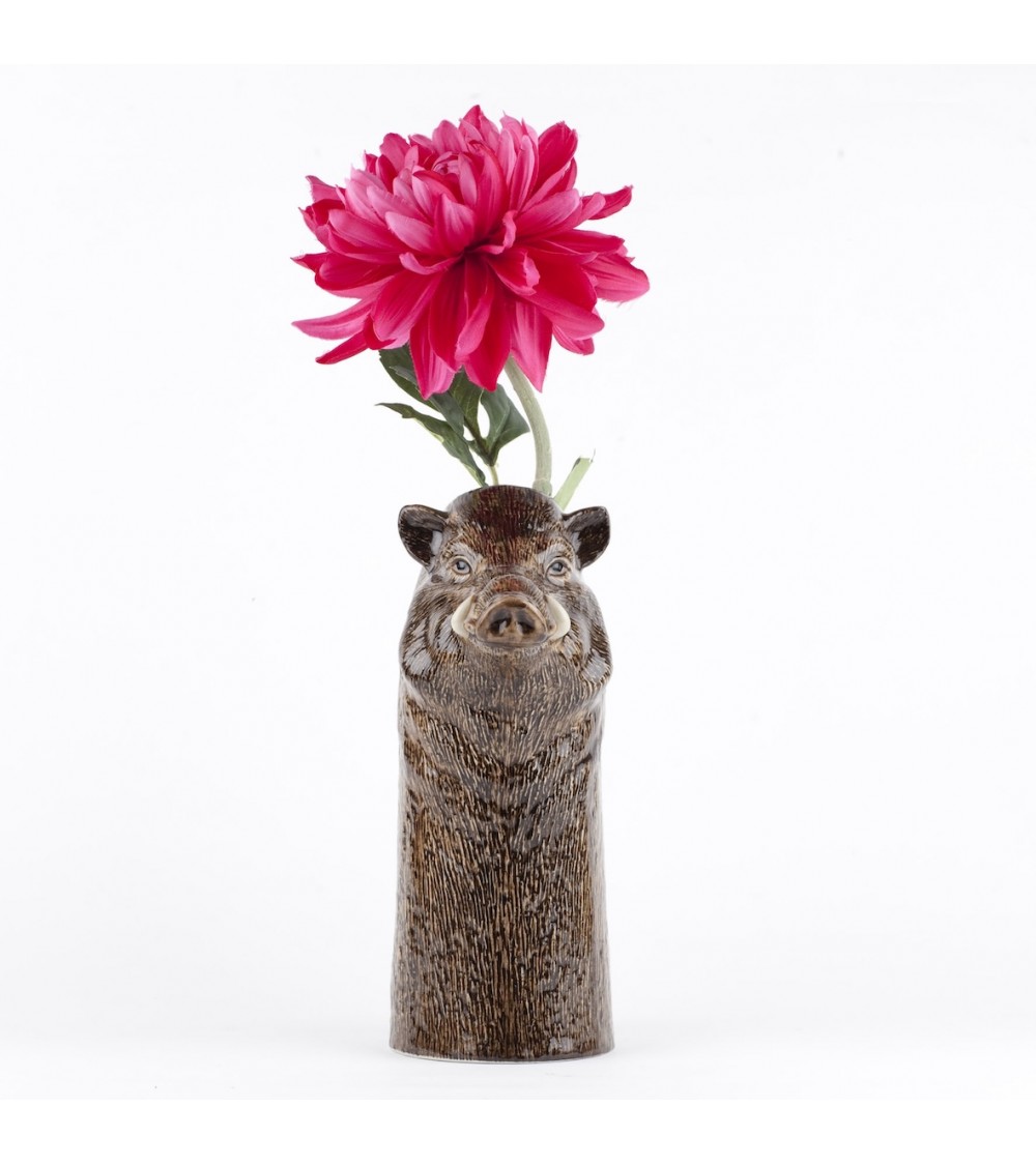 Wildschwein - Blumenvase, Grosse Vase Quail Ceramics naturkosmetik marken vegane kosmetik producte kaufen