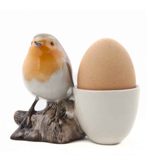 Rouge Gorge - Coquetier original en céramique Quail Ceramics oeuf original design