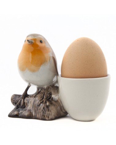 Rouge Gorge - Coquetier original en céramique Quail Ceramics oeuf original design