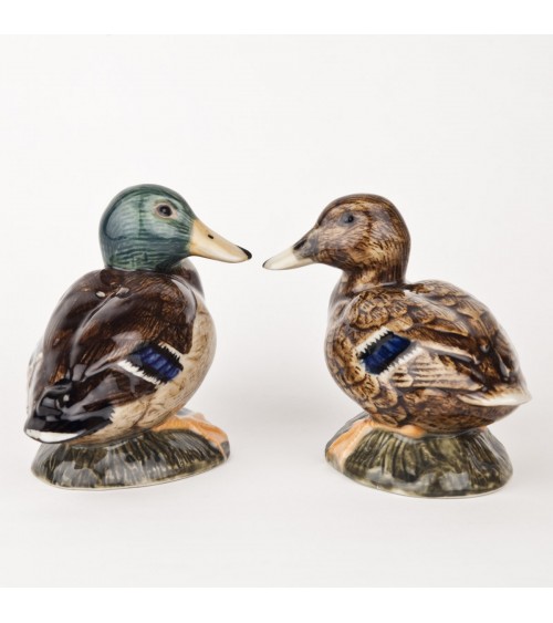 Canard colvert - Salière et poivrier original en céramique Quail Ceramics design sel saliere poivrier salier poivrière