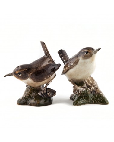 Troglodyte mignon - Salière et poivrier original en céramique Quail Ceramics design sel saliere poivrier salier poivrière