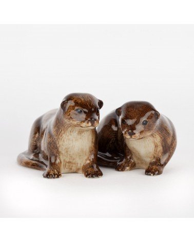 Loutre - Salière et poivrier original en céramique Quail Ceramics design sel saliere poivrier salier poivrière