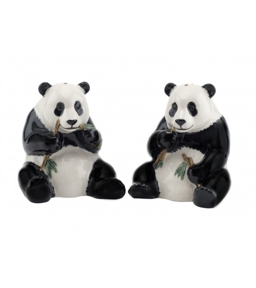 Panda - Salière et poivrier original en céramique Quail Ceramics design sel saliere poivrier salier poivrière
