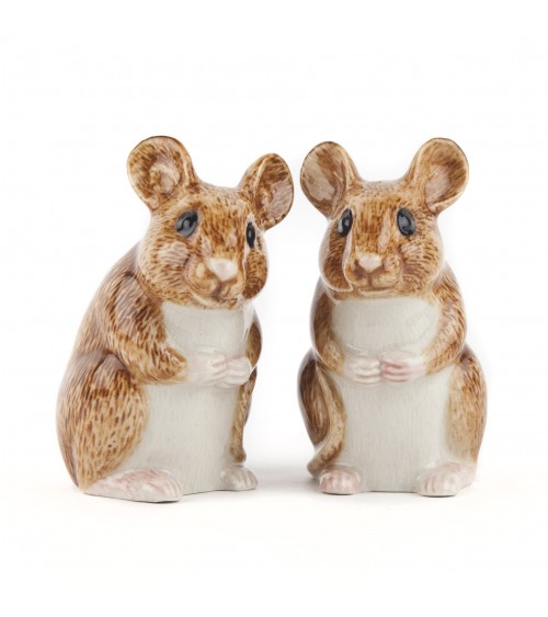 Maus, Waldmaus - Salz und Pfefferstreuer Set Quail Ceramics  pfeffer steuer salzpfeffersteuer set lustige kaufen