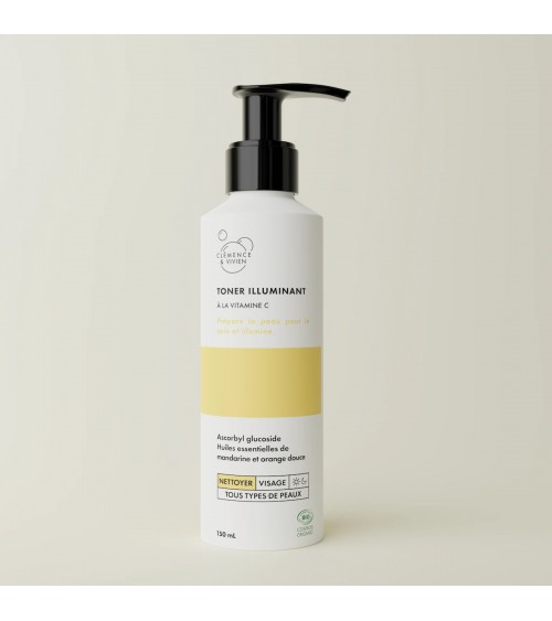 Toner illuminant à la vitamine C