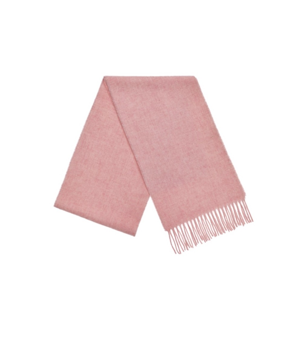 PLAIN Baby Pink - Merino wool scarf Bronte by Moon scarves for women mens scarf Kitatori Switzerland