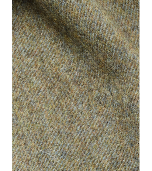 PLAIN Lovat - écharpe verte en laine merinos Bronte by Moon luxe pour femme homme Suisse Kitatori