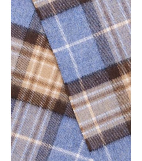 Blue McKellar - Tartan Merino Wool Scarf