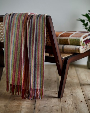 Kuscheldecke SANTA CRUZ - Wolldecke, Merino Decke Bronte by Moon Schafwolldecke warme Woll Decken Sofa wohndecke kaufen