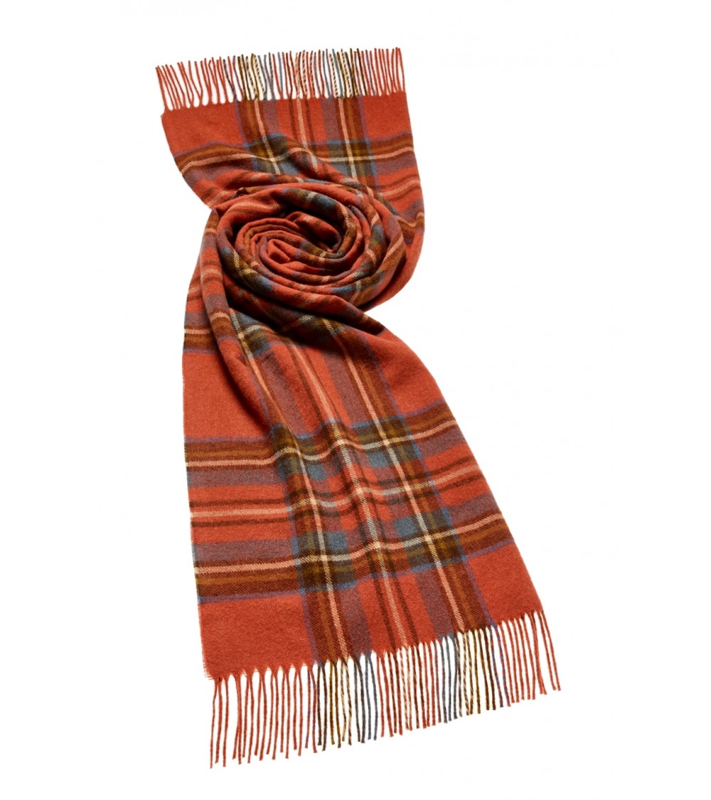 Tartan ANTIQUE ROYAL STEWART - englisch Schal, Merino Wollschal Bronte by Moon Damen Winter Winterschal Herrenschal woll scha...