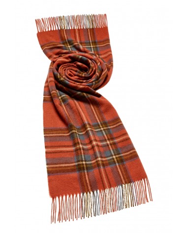 Tartan ANTIQUE ROYAL STEWART - englisch Schal, Merino Wollschal Bronte by Moon Damen Winter Winterschal Herrenschal woll scha...