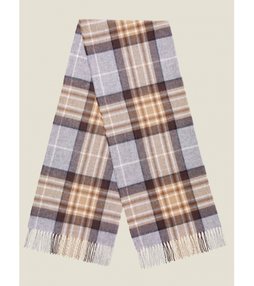 McKellar XXL - Oversized Tartan Merino Wool Scarf Bronte by Moon scarves for women mens scarf Kitatori Switzerland