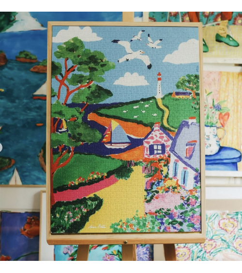 BZH - 1000-piece jigsaw puzzle for adults Piece & Love art puzzle jigsaw adult picture puzzles