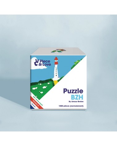 BZH - 1000-piece jigsaw puzzle for adults Piece & Love art puzzle jigsaw adult picture puzzles