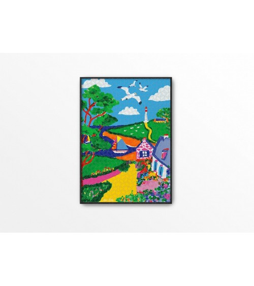 BZH - 1000-piece jigsaw puzzle for adults Piece & Love art puzzle jigsaw adult picture puzzles