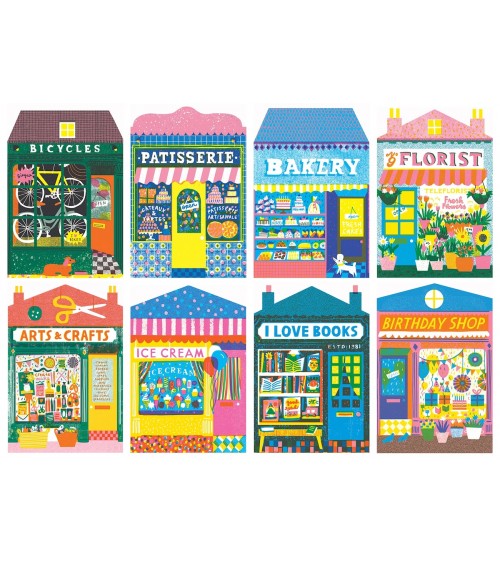 Shops - 1000 piece Jigsaw Puzzle Happily Puzzles art puzzle jigsaw adult picture puzzles