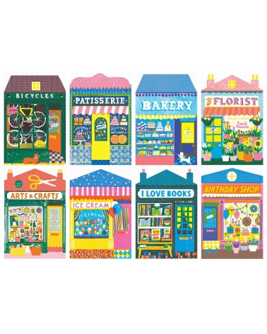 Shops - 1000 piece Jigsaw Puzzle Happily Puzzles art puzzle jigsaw adult picture puzzles