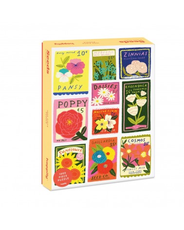 Seeds - Puzzle 1000 pièces Happily Puzzles jeu de puzzle design original moderne cool