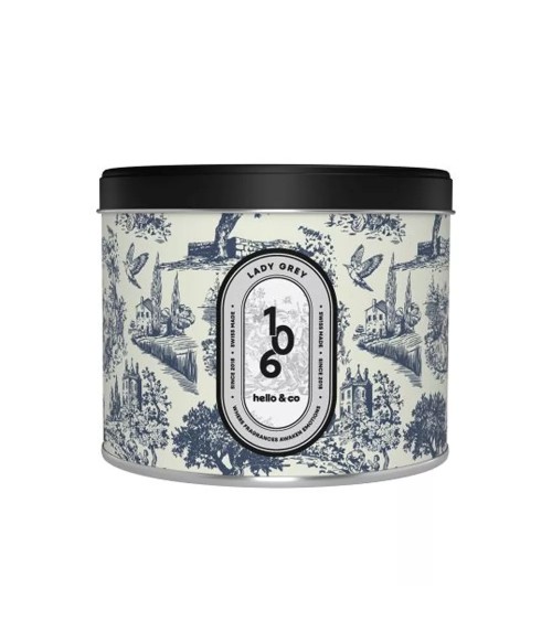 N°106 Lady Grey - Candela profumata naturale artigianale migliori candele profumate artigianali particolari