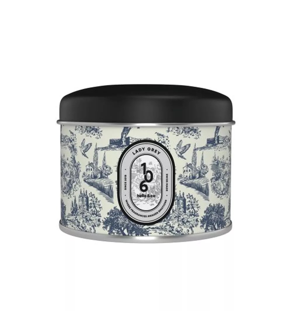 N°106 Lady Grey - Candela profumata naturale artigianale migliori candele profumate artigianali particolari