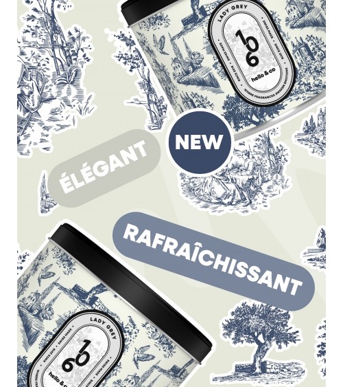 N°106 Lady Grey - Natürliche Duftkerze mit Sojawachs Beste Natürliche Duftkerzen im glas kaufen