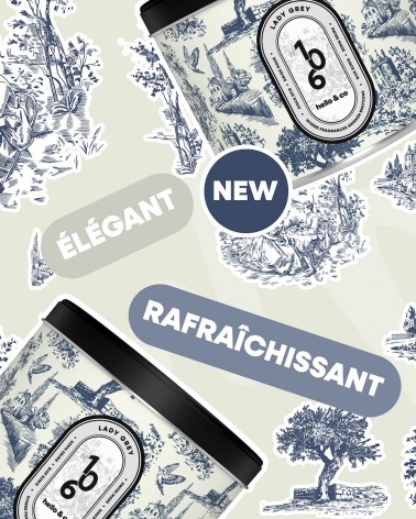 N°106 Lady Grey - Natürliche Duftkerze mit Sojawachs Beste Natürliche Duftkerzen im glas kaufen