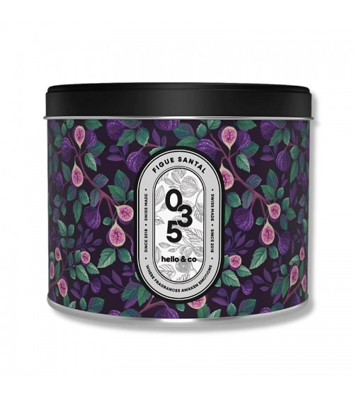 N°35 Fig and Sandalwood - Natural handmade scented candle handmade good smelling candles shop store