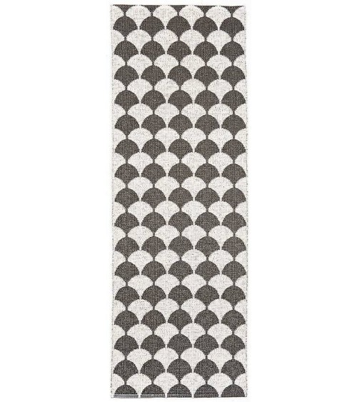 Tapis Vinyle - GERDA Granite Brita Sweden tapis scandinave en vinyle lavable en machine de cuisine exterieur salon couloir