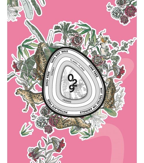 N°29 Ylang Ylang - Bougie parfumée naturelle artisanale  artisanale maison originale naturelle suisse