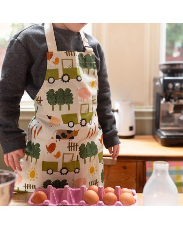 Kinderschürze - Bauernhof Plewsy koch schürzen grill fondue schürze lustige küche mama kaufen