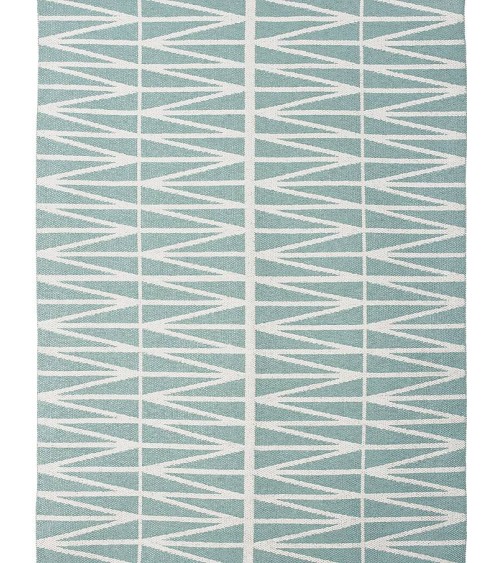 Vinyl Rug - HELMI Turquoise Brita Sweden cool vinyl rugs runner for kitchen washable outdoor rugs