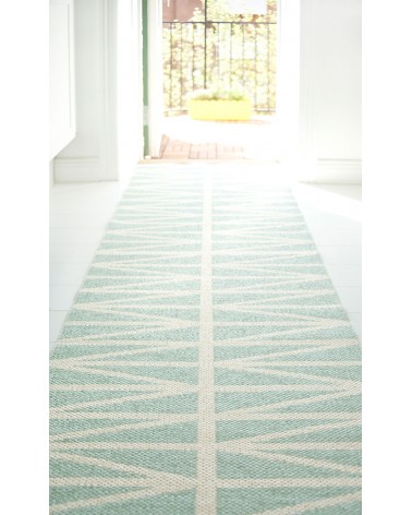 Vinyl Rug - HELMI Turquoise Brita Sweden cool vinyl rugs runner for kitchen washable outdoor rugs