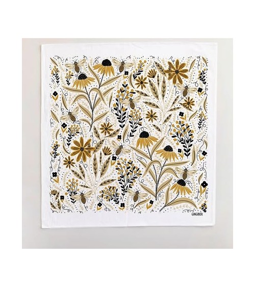 Jardin des abeilles - Torchon, linge de cuisine Gingiber torchon vaisselle qualité serviette haut de gamme beaux essuie main ...