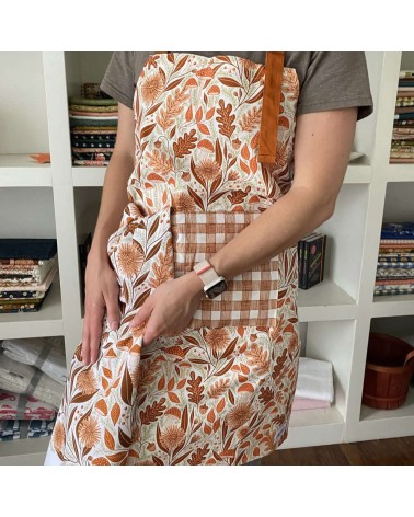 Kitchen Apron - Mushroom Medley Gingiber kitchen cooking women funny cute bbq aprons for men