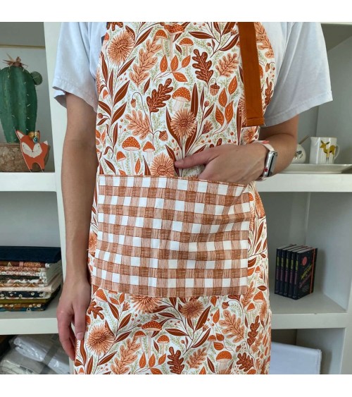 Kitchen Apron - Mushroom Medley Gingiber kitchen cooking women funny cute bbq aprons for men