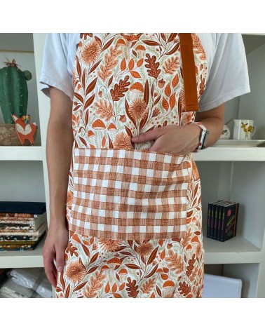 Kitchen Apron - Mushroom Medley Gingiber kitchen cooking women funny cute bbq aprons for men
