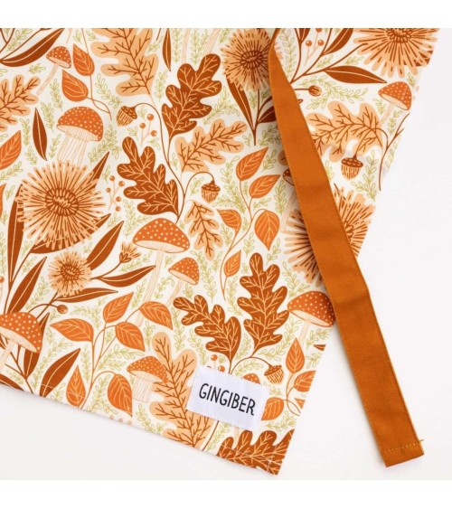 Tablier de cuisine - Mélange de champignons Gingiber personnalisé femme chic homme original cuisinier patissier barbecue
