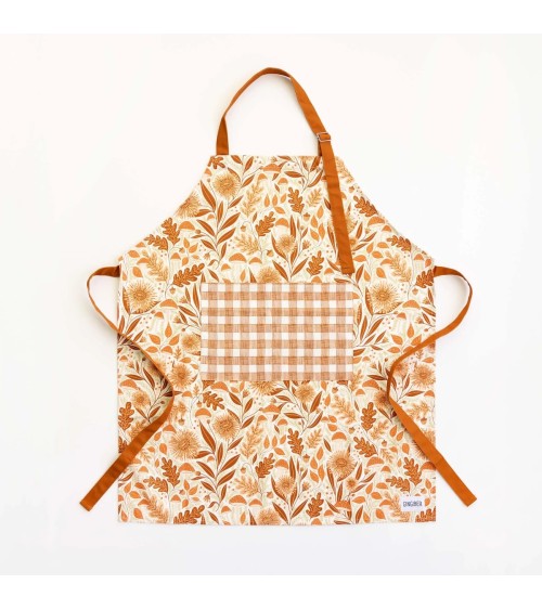 Kitchen Apron - Mushroom Medley Gingiber kitchen cooking women funny cute bbq aprons for men