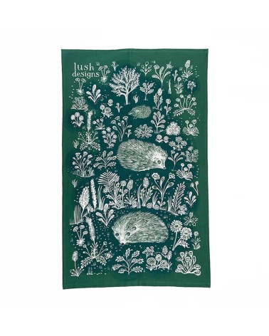 Hérisson - Torchon, linge de cuisine Lush Designs torchon vaisselle qualité serviette haut de gamme beaux essuie main originaux