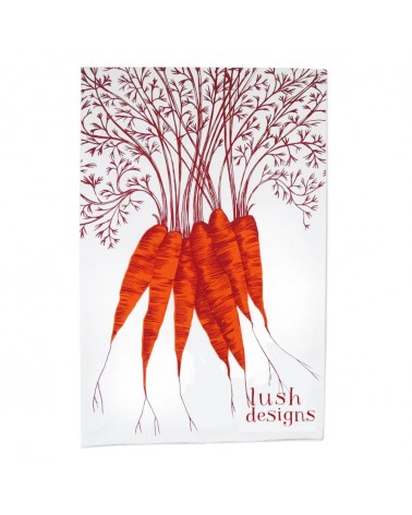 Carota - Strofinacci da cucina Lush Designs asciugamano da cucina asciugamani doccia tessili