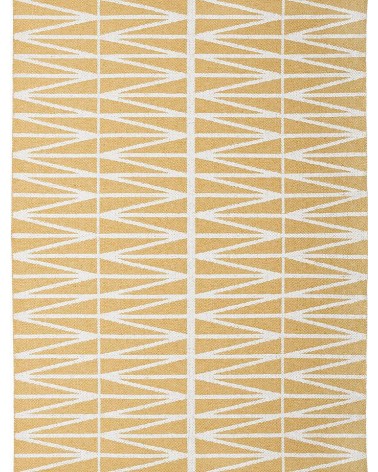 Vinyl Rug - HELMI Yellow Brita Sweden cool vinyl rugs runner for kitchen washable outdoor rugs