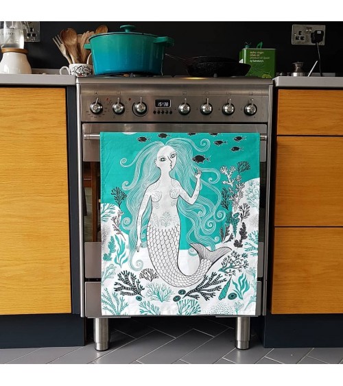 Sirena - Strofinacci da cucina Lush Designs asciugamano da cucina asciugamani doccia tessili