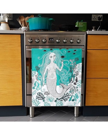 Sirena - Strofinacci da cucina Lush Designs asciugamano da cucina asciugamani doccia tessili